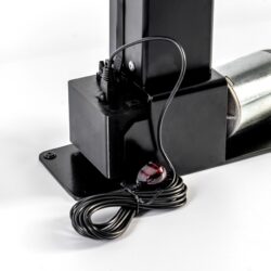 Electric TV Lift IR receiver plugged-in close up