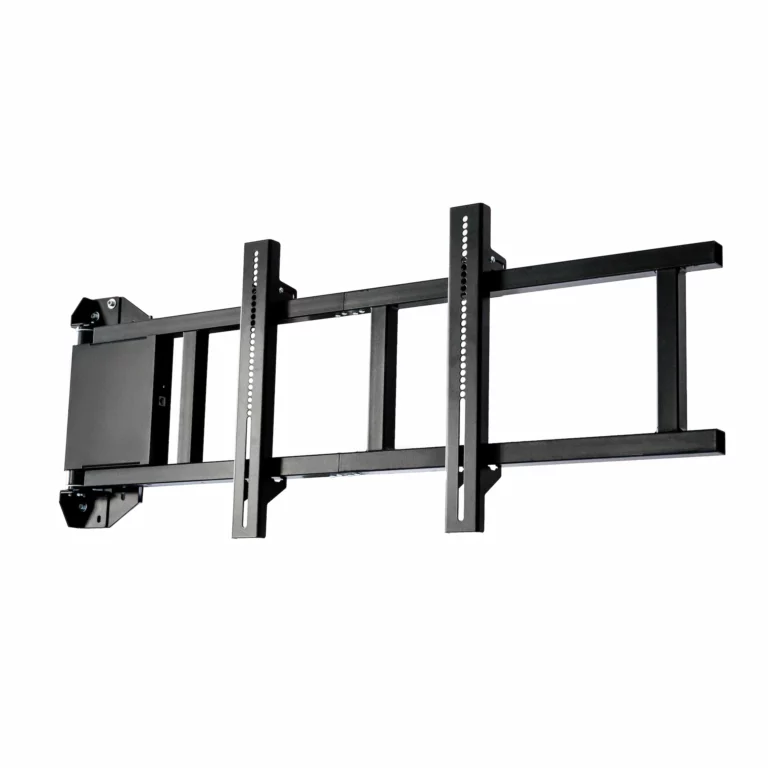 swing mount motorised tv bracket 180 degrees rotation